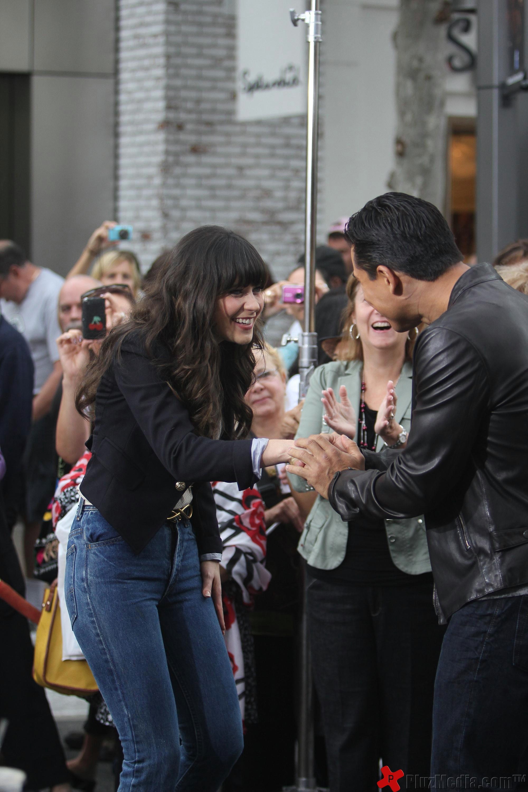 Celebrities at The Grove while filming at segment for 'Extra' | Picture 94737